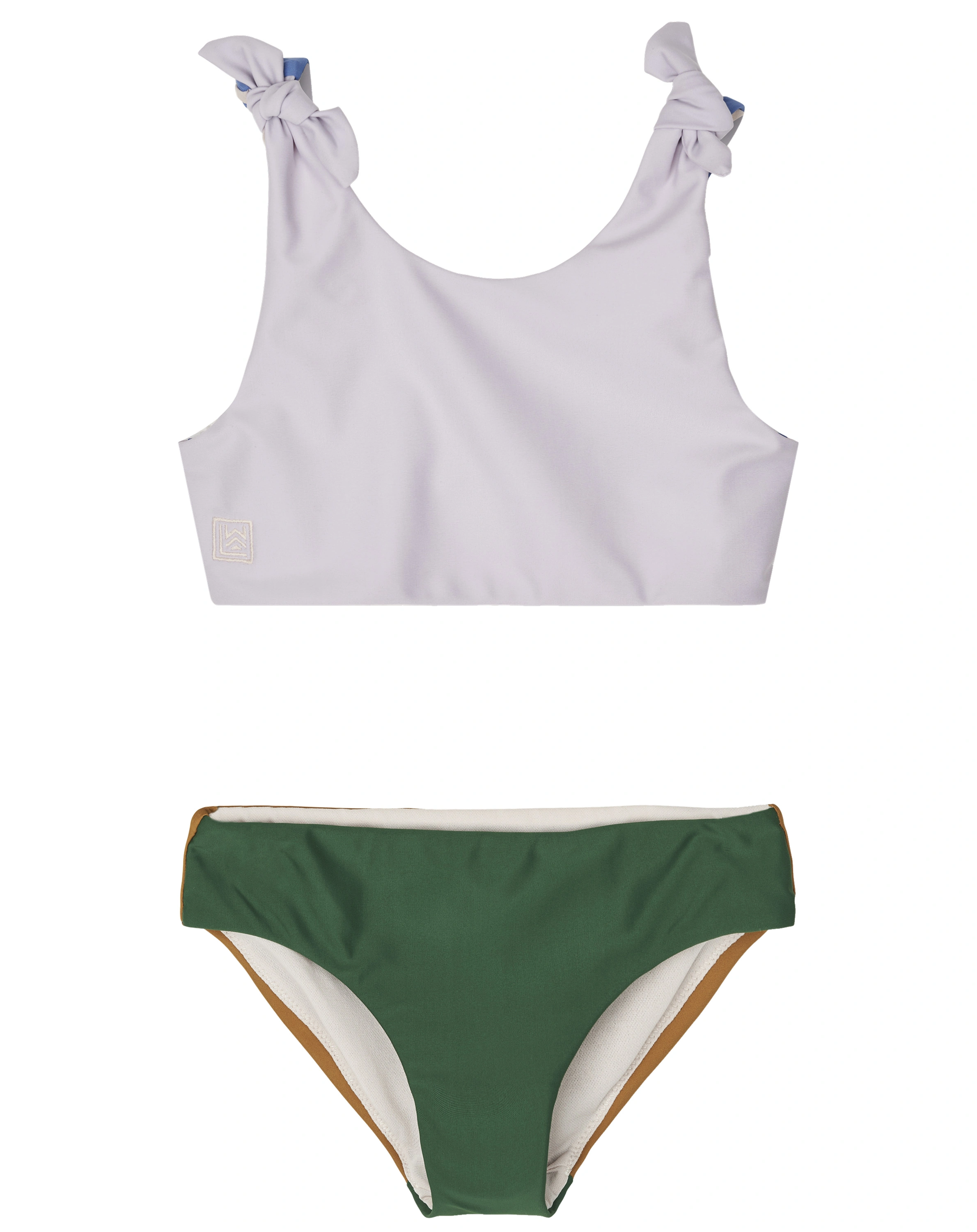 Bikini BOW in garden green