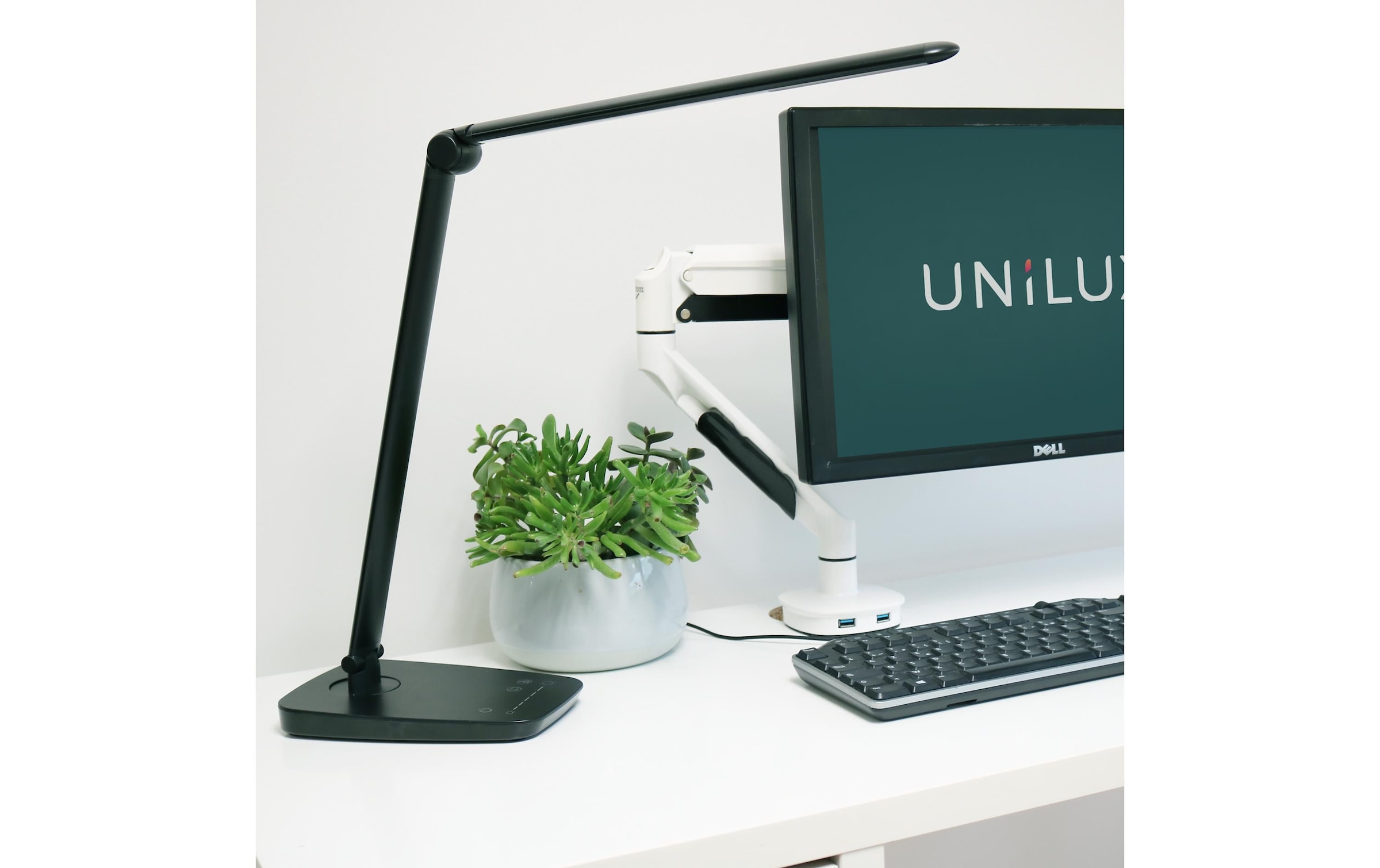 Schreibtischlampe »UNiLUX Twistled 1558 lm« 1 Stk.