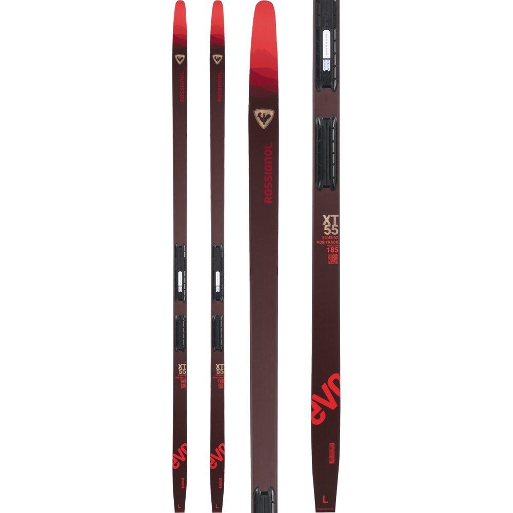Rossignol EVO XC 55 R-Skin 24/25 Langlaufski Classic inkl. Bindung