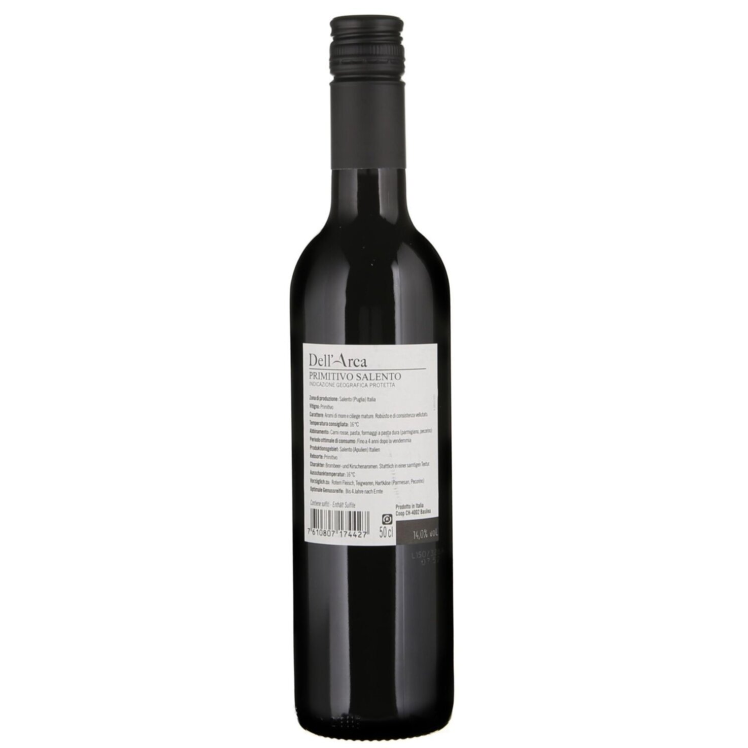 Dell'Arca Antonini Primitivo Salento IGT -50cl