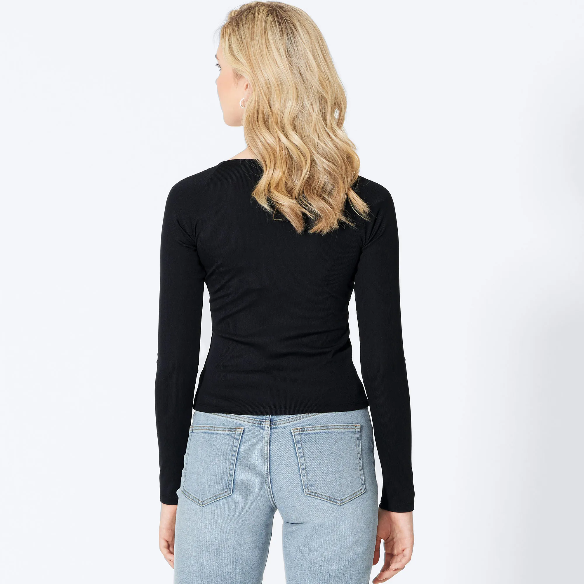 Damen-Shirt mit Spitzenverzierung