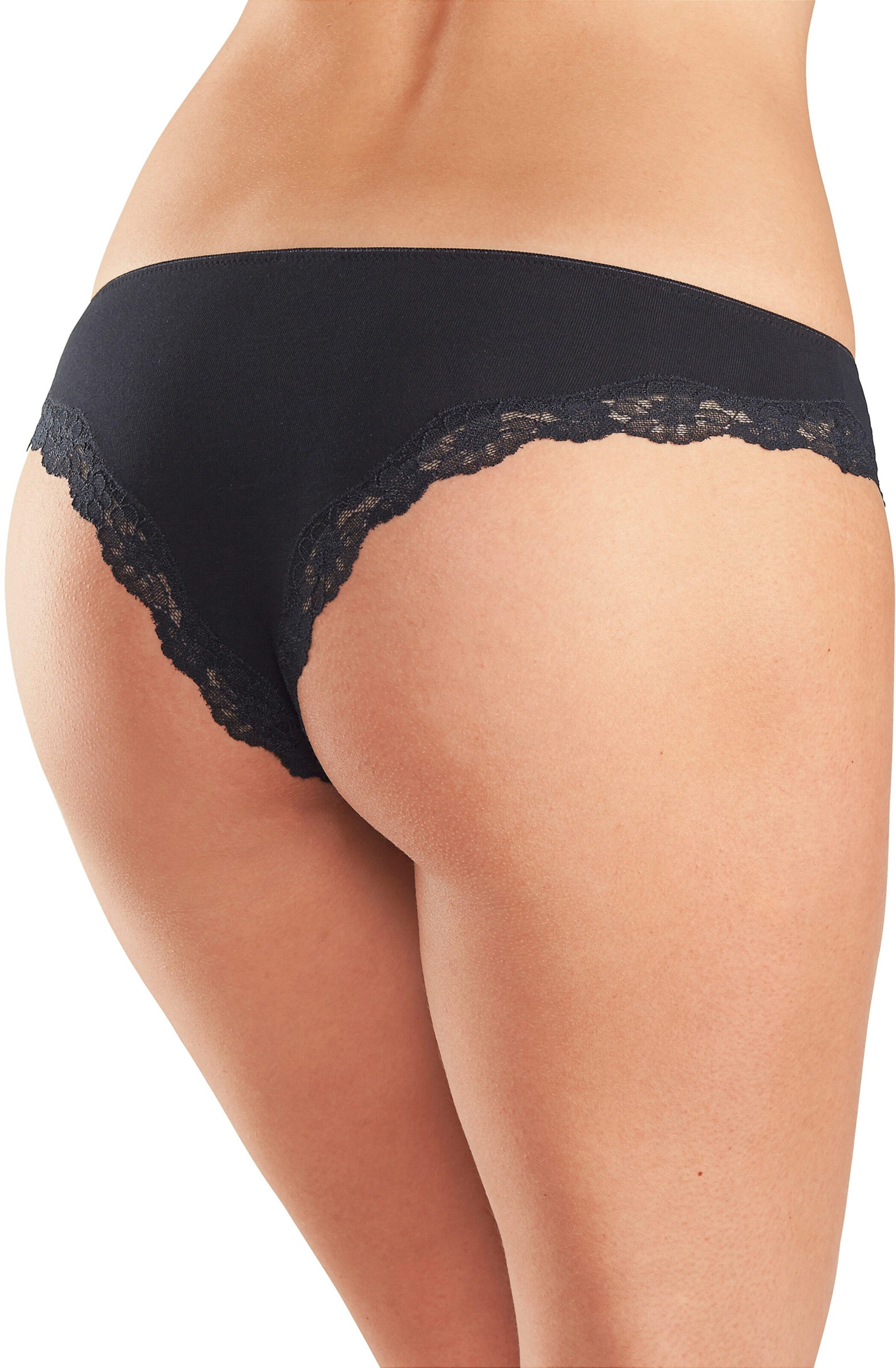 LASCANA Brasilslip in schwarz