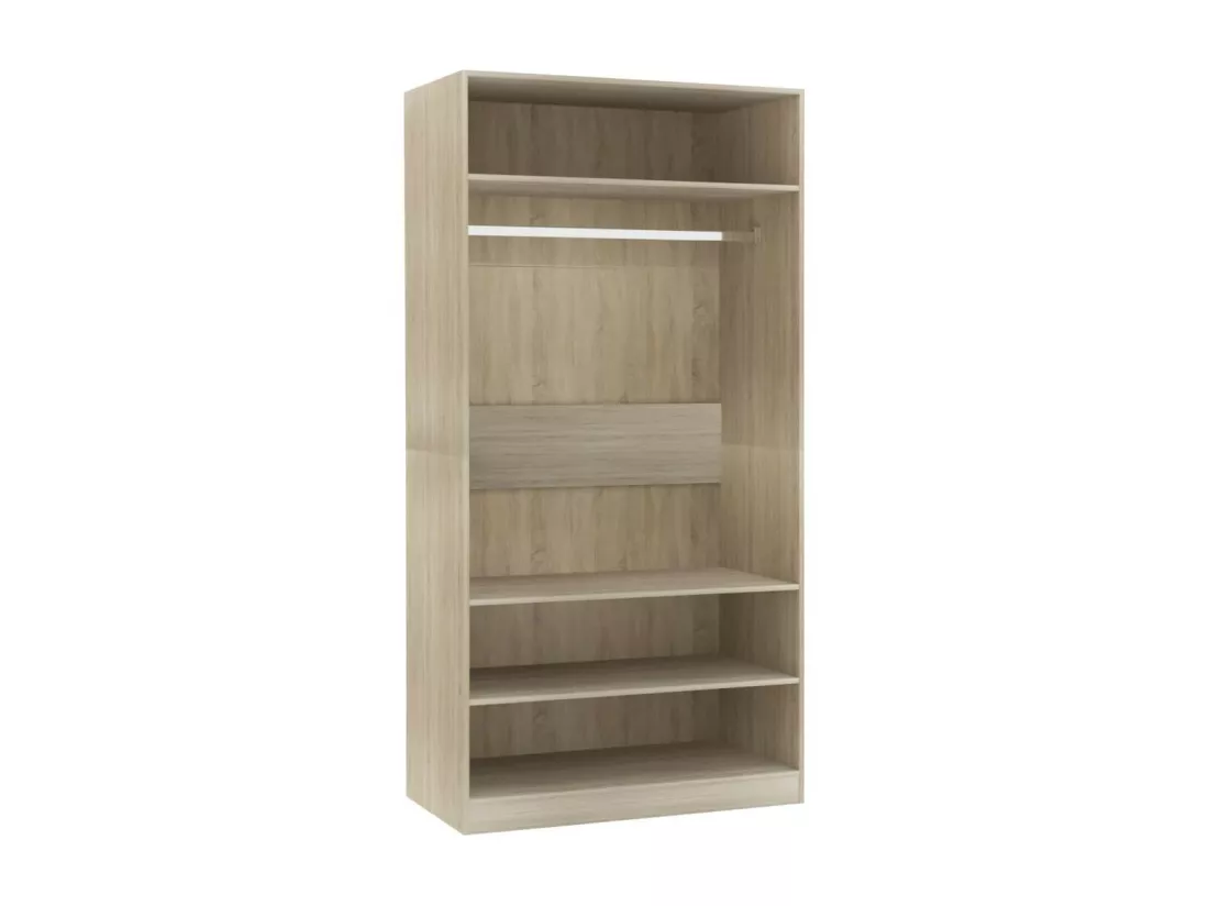 Garde-robe Chêne sonoma 100 x 50x200