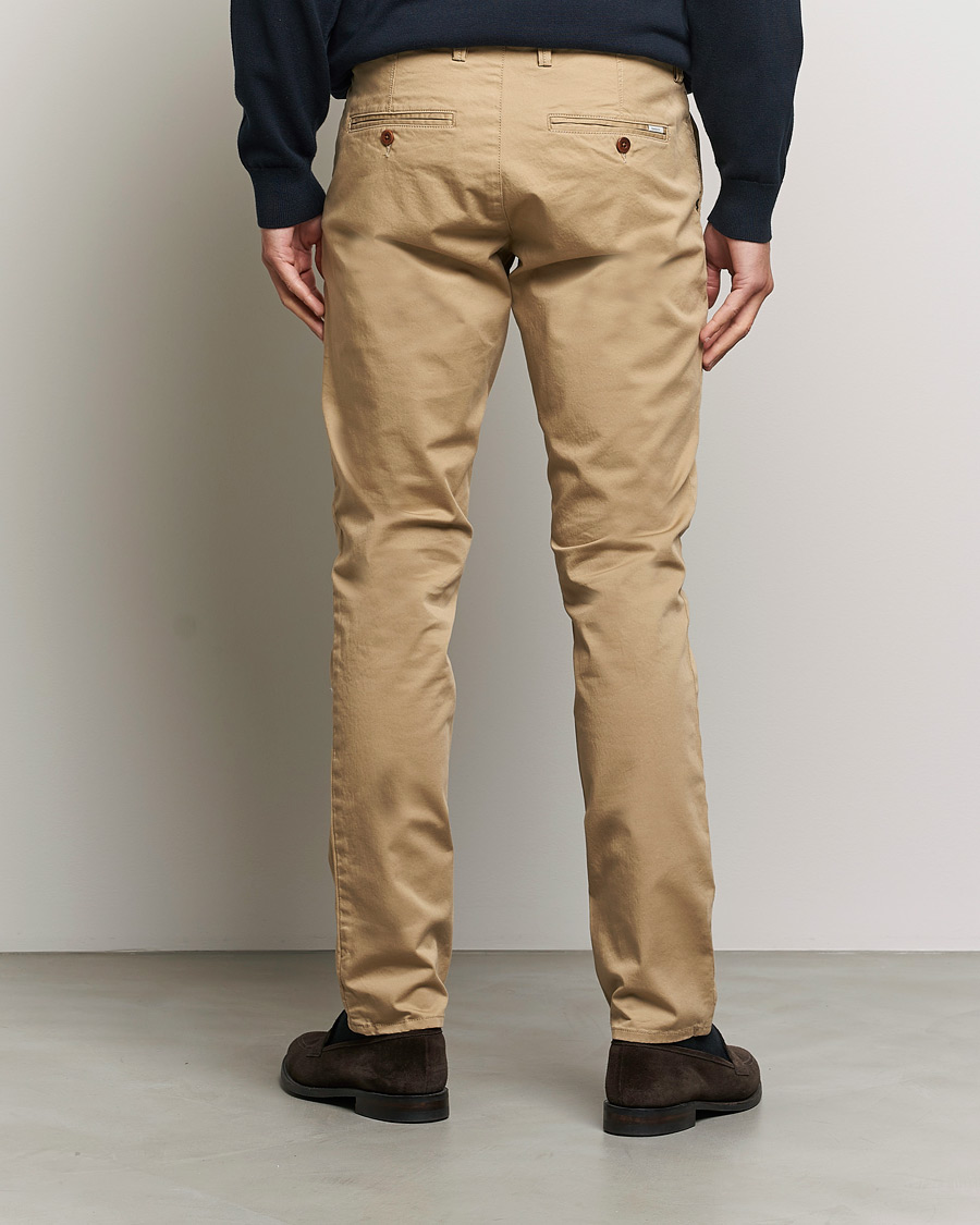GANT Slim Fit Twill Chino Dark Khaki