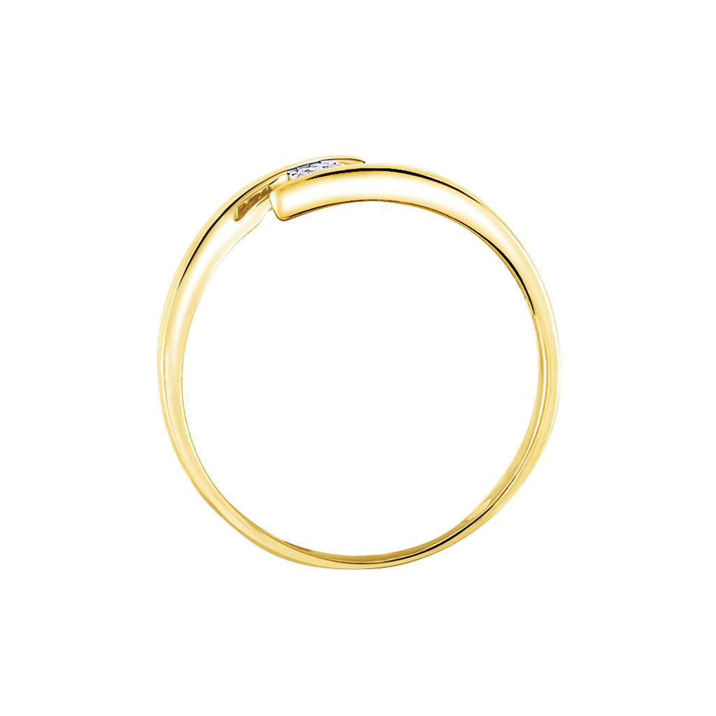 Bague Nolah Or Jaune Diamant