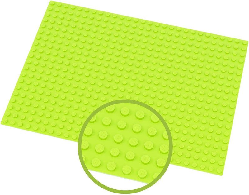 Hubelino - Grondplaat - Lichtgroen - 560 Noppen - 32 x 44,8 cm