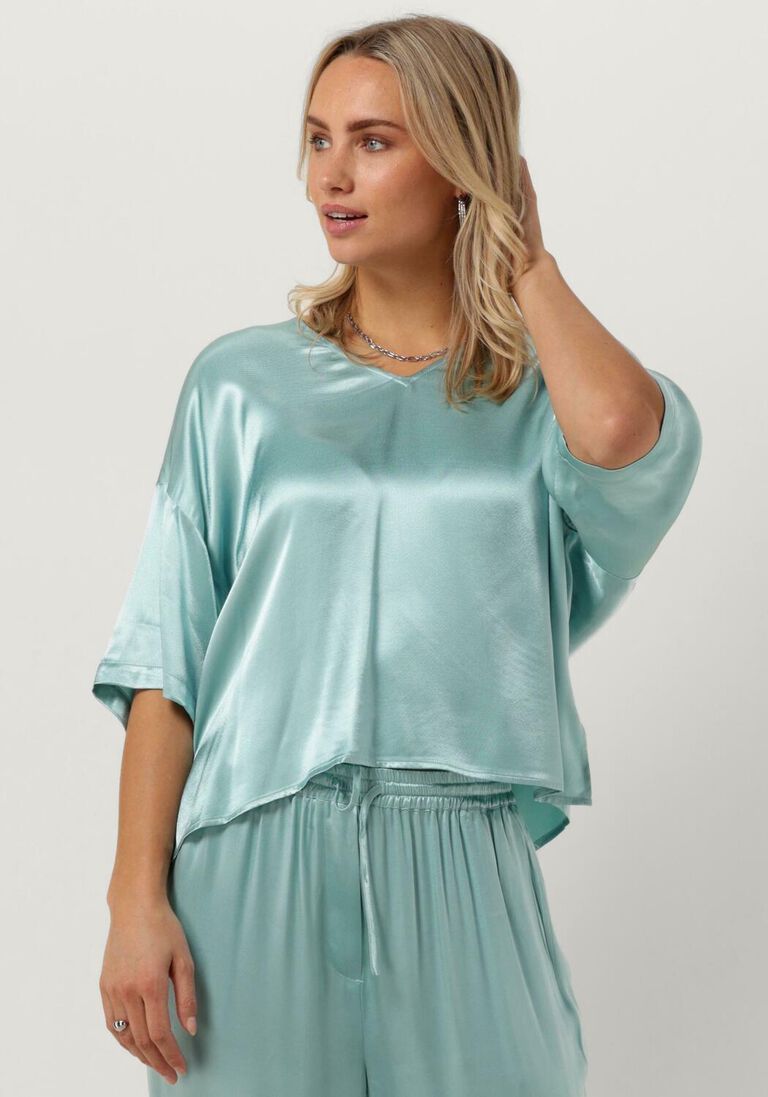 CIRCLE OF TRUST blauwe circle of trust t-shirt parker top