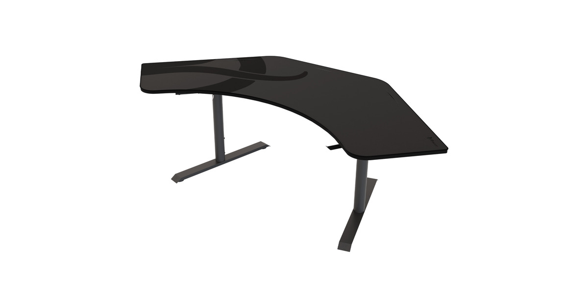 ArozziArena Angelo - Gun Metal gaming desk  (Gunmetal)