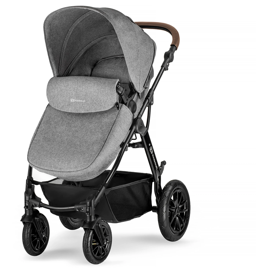 Kinderkraft Kombikinderwagen 3 in 1 Moov Grey Melange