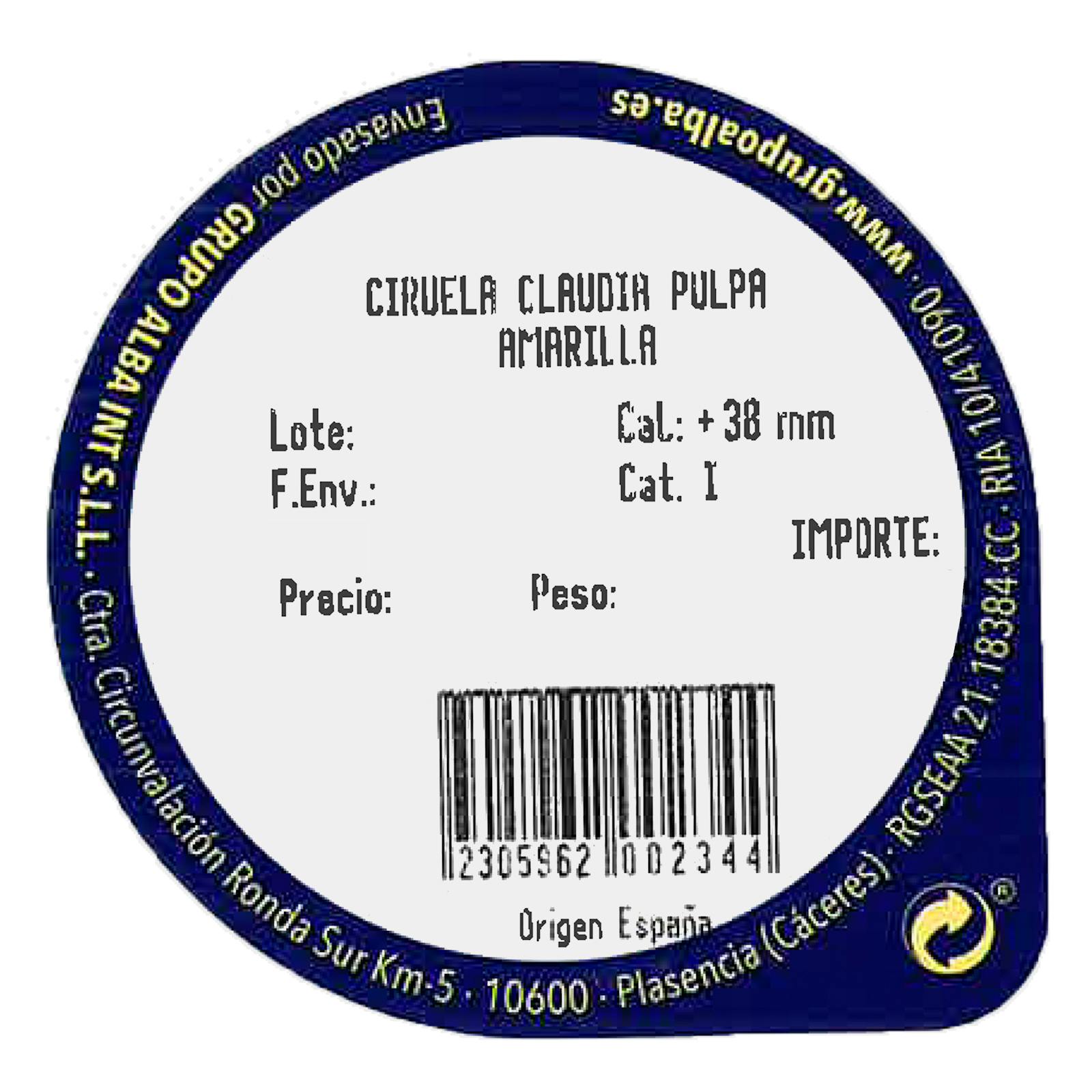 Prunes Claudia