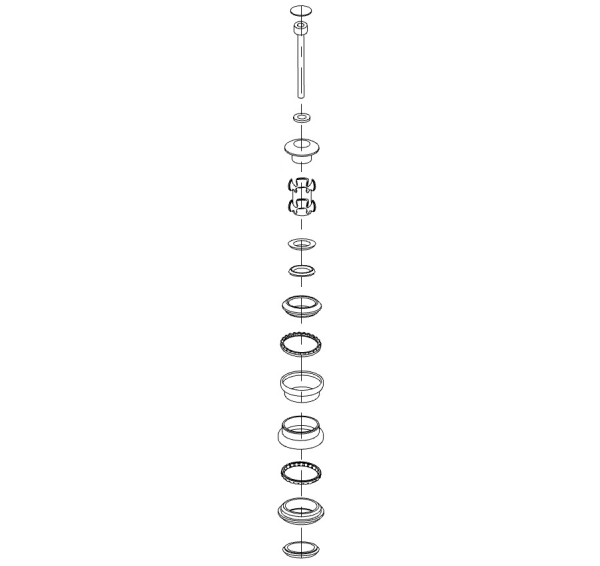 Puky A-Head Styrfittings, 1 1/8