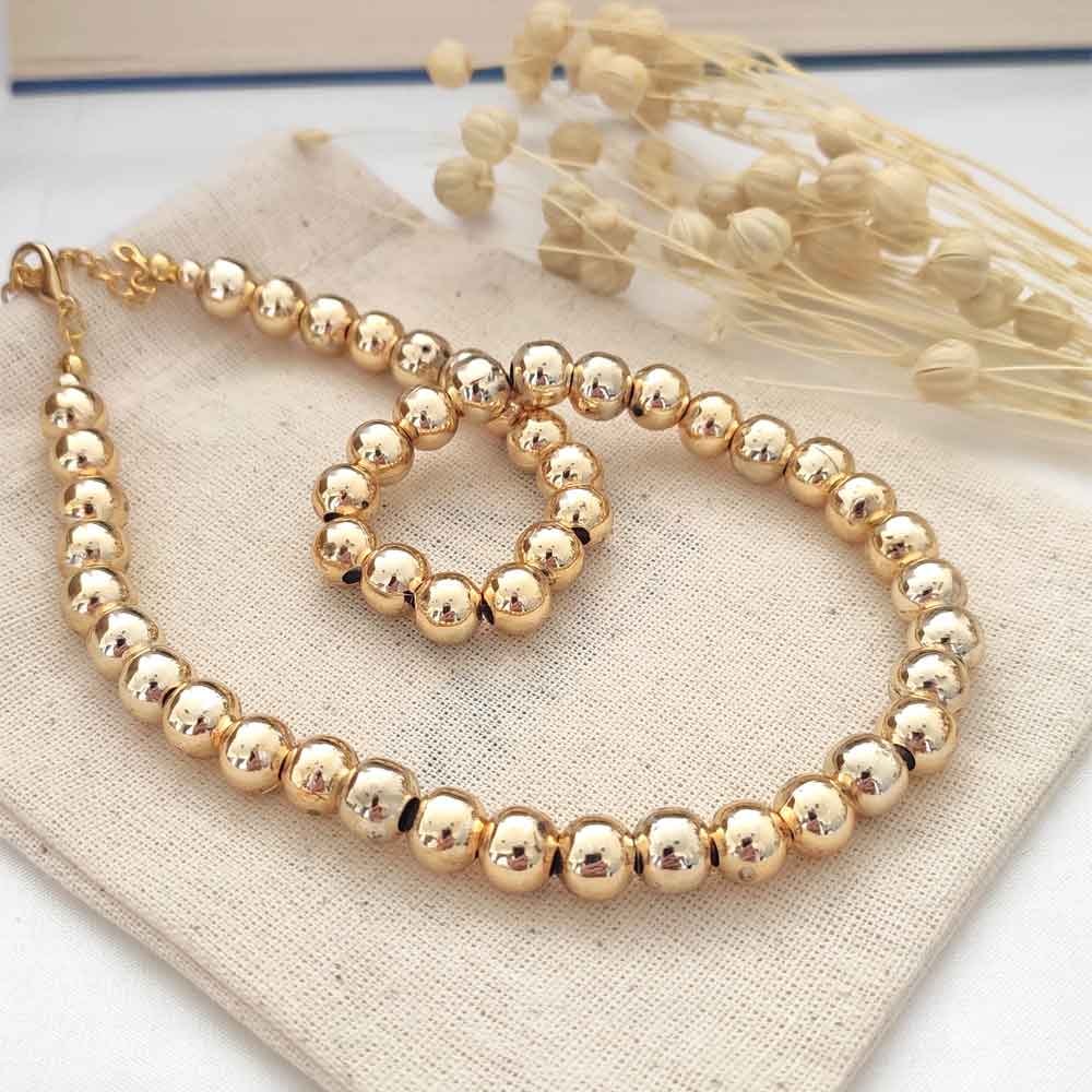 Collier - Laiton plaqué or