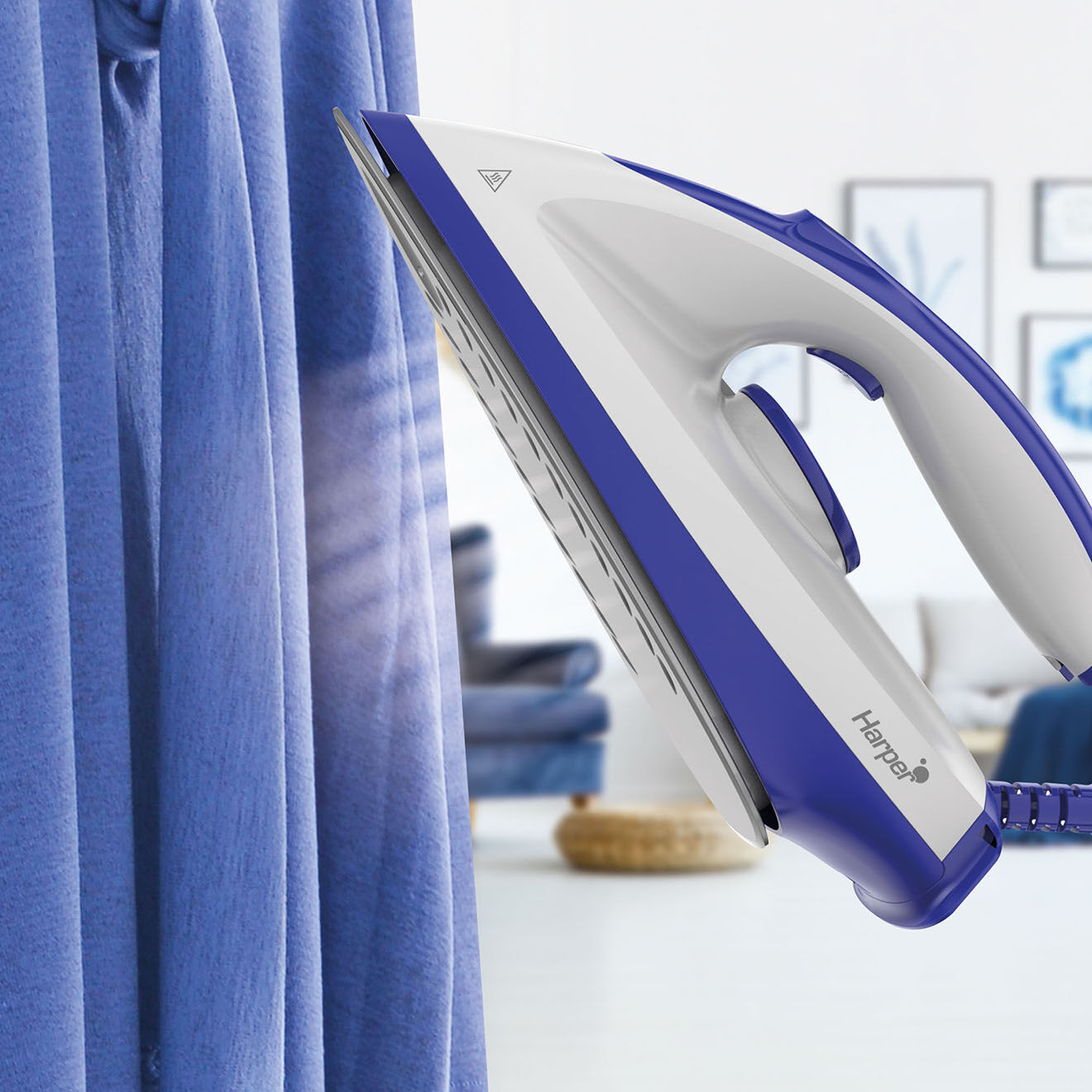 Harper Centrale vapeur blanc/violet