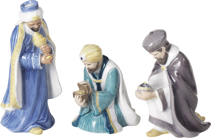 Royal Copenhagen Figurine Krybbespi Hvid