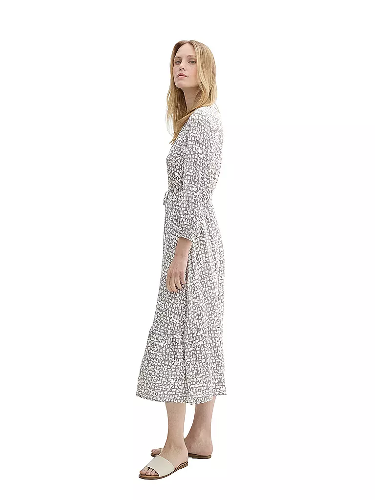 TOM TAILOR Maxikleid creme