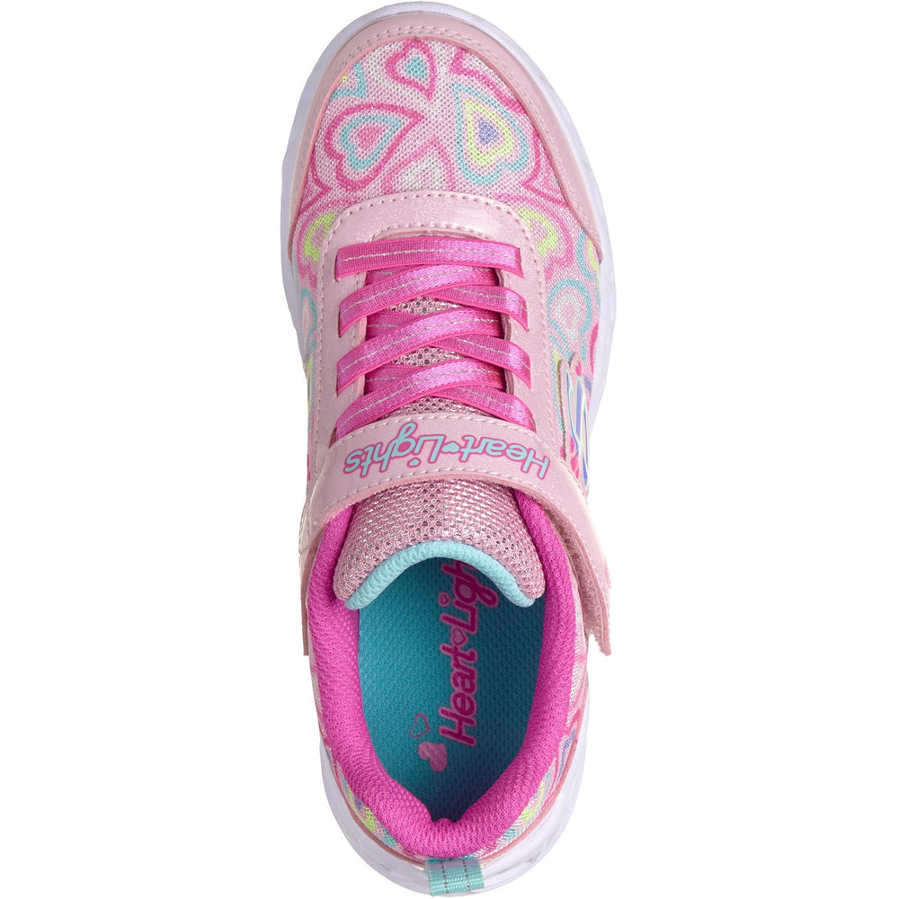 Køb Skechers Pink Heart Lights - Boogie Love