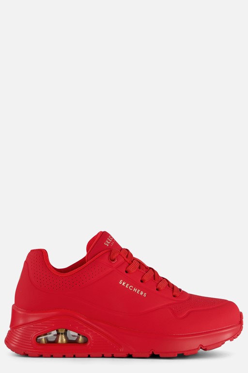 Skechers Uno Sneakers rood Synthetisch