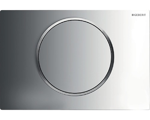 GEBERIT Sigma 10 bedieningsplaat, verchroomd, gepolijste drukknop, matte sierringen 115.758.KH.5