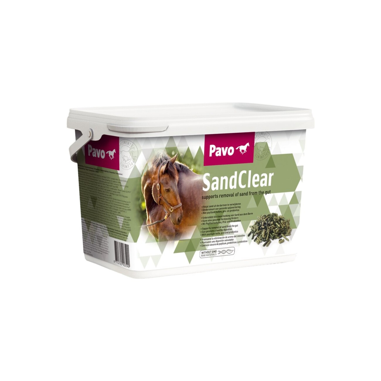 PAVO Ergänzungsfutter SandClear 2 kg
