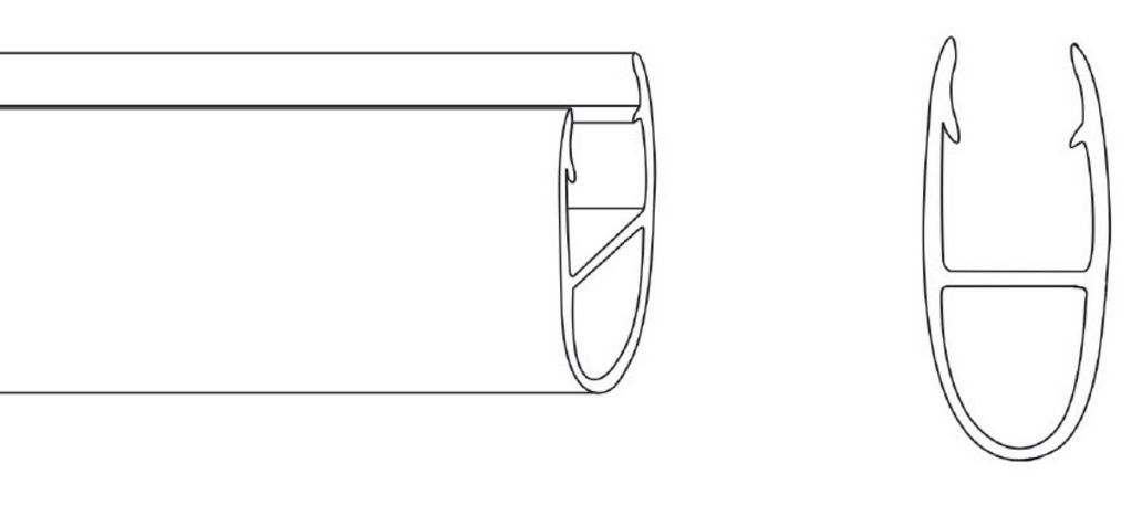 Mueller universele waterkering 200cm 5mm