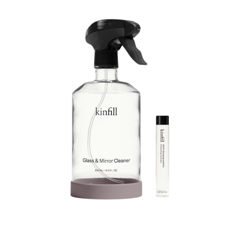 Kinfill  Glas- & spejlrens Starterkit - 500ml