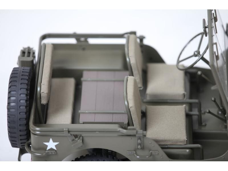 RocHobby Scale Crawler 1941 MB Willys Jeep ARTR, 1:6 1941 Willys Militär Jeep – Ein Traum für jeden Scaler