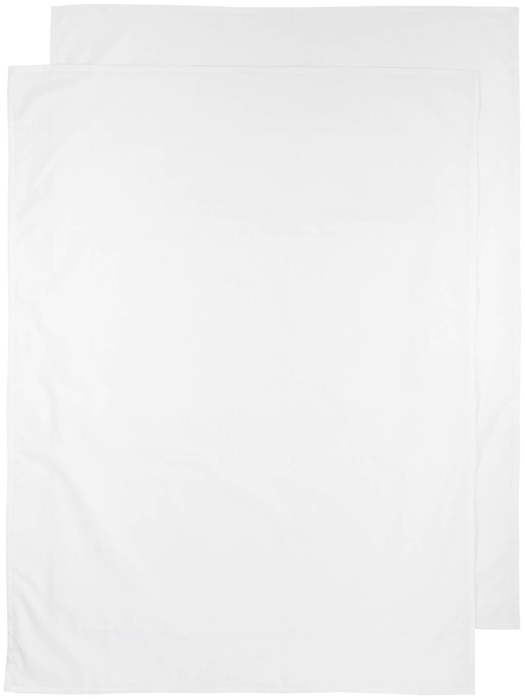 baby ledikantlaken - set van 2 100x150 cm Uni wit
