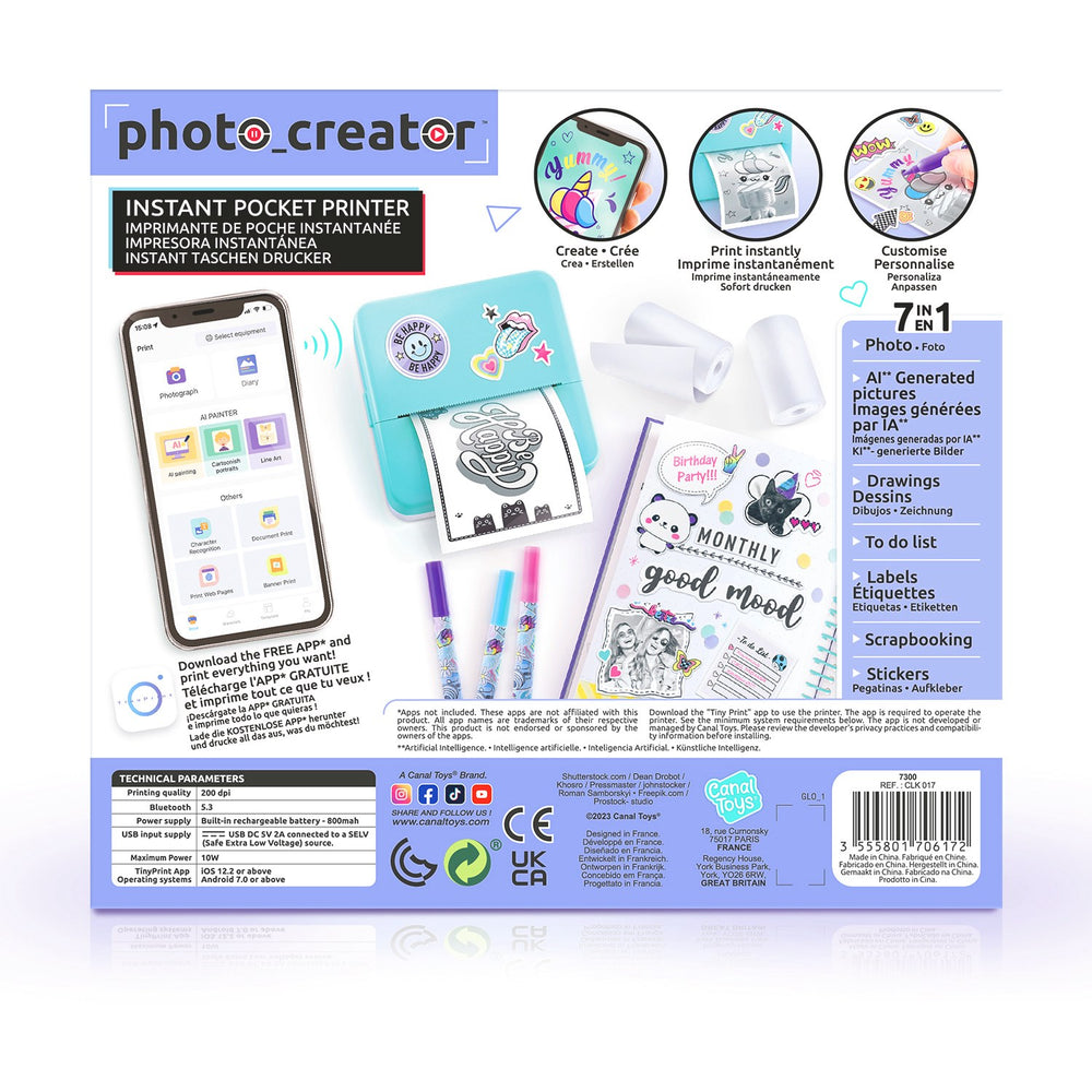 Køb Studio Creator Photo Creator Instant Lommeprinter