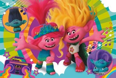 Trefl Primo Trolls 3 Super Maxi Puslespill 24 Brikker