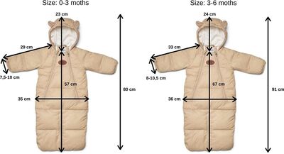 Petite Chérie Blanche Dunvognpose 2-i-1, Light Taupe
