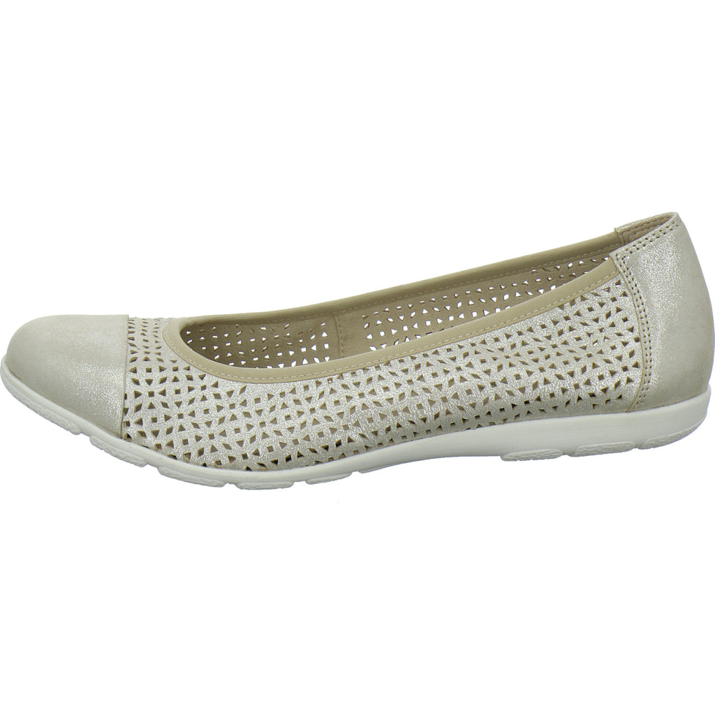 Caprice Ballerina u. Pumps Damen Beige
