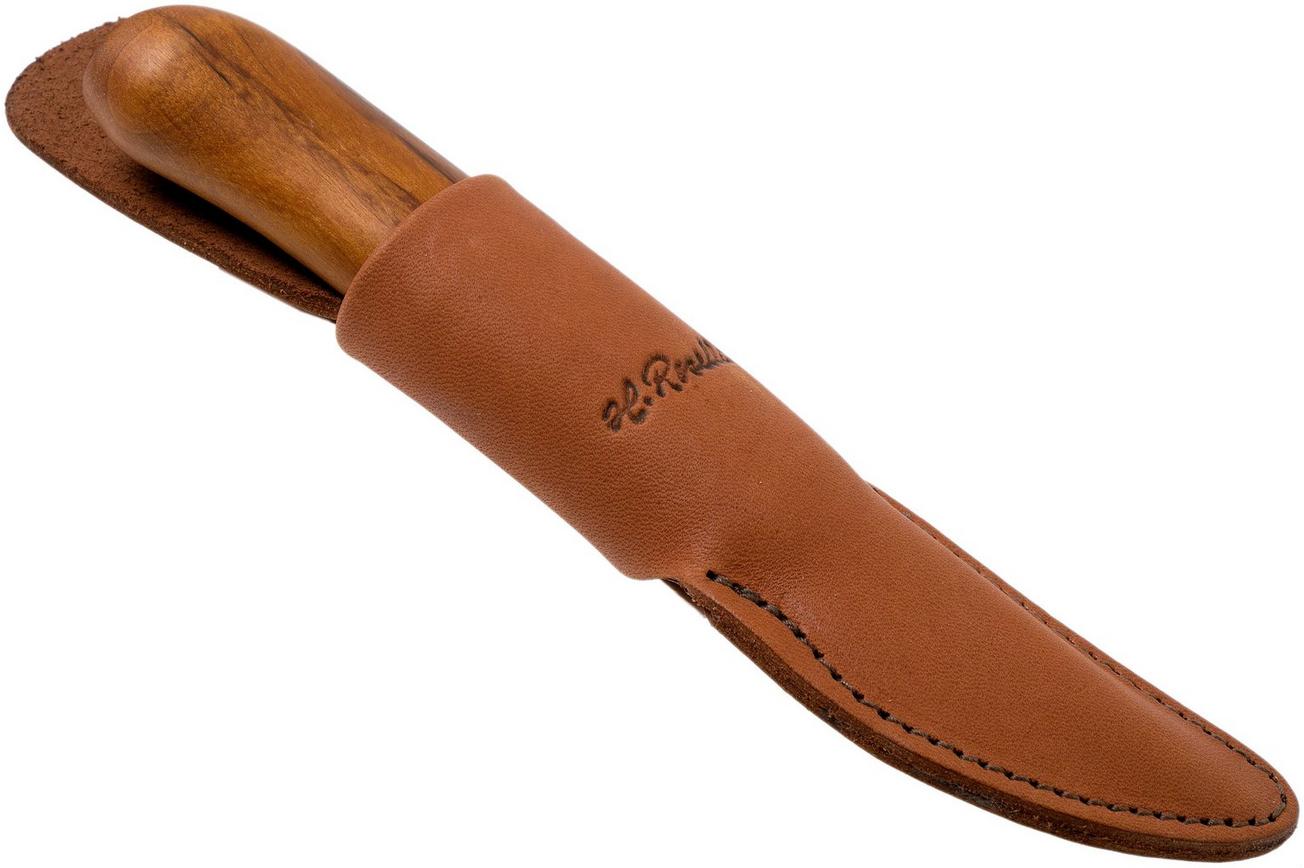 Roselli Bear Claw Knife UHC RW231 leather sheath, outdoormes
