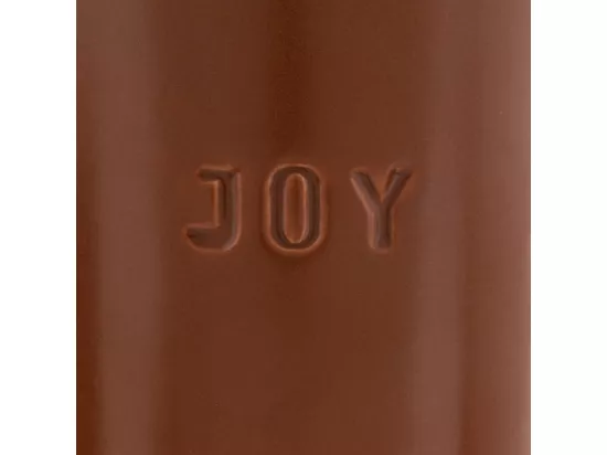 Plante artificielle pot en Céramique Marron Caramel H 20 cm