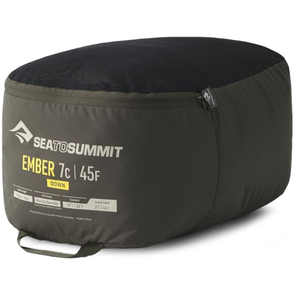 Sac de couchage SEA TO SUMMIT EMBER 7C/45F DOWN QUILT REGULAR BLACK
