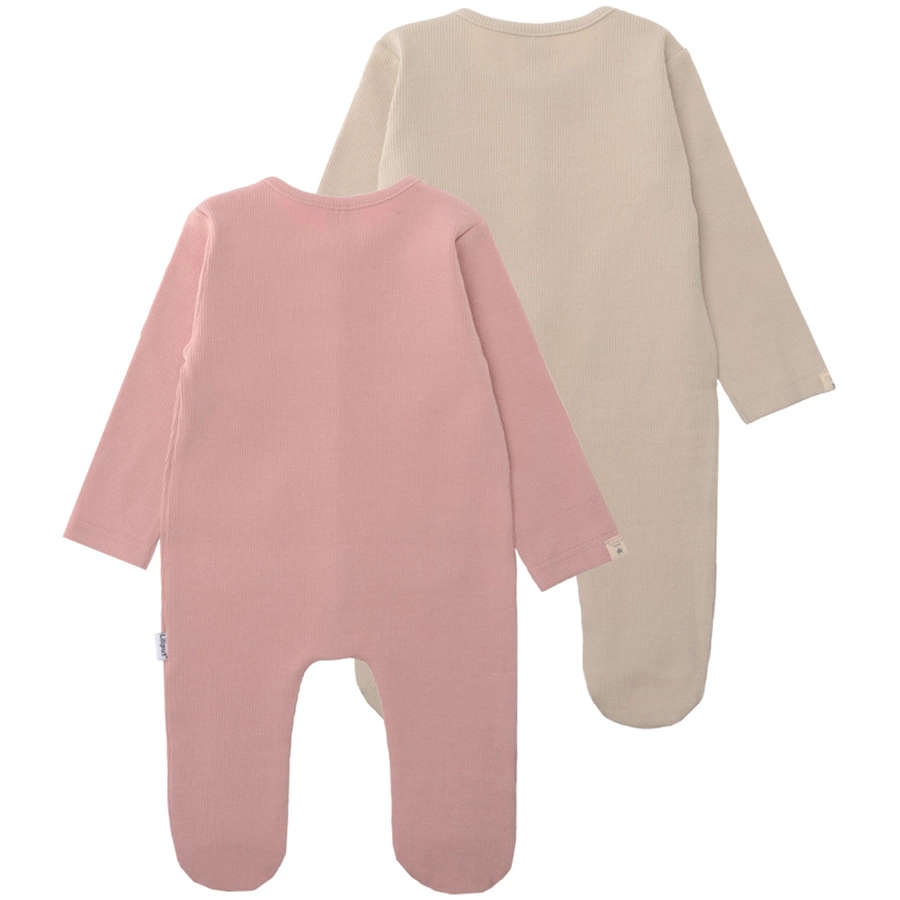 Liliput Baby-Overalls 2er-Pack rose beige