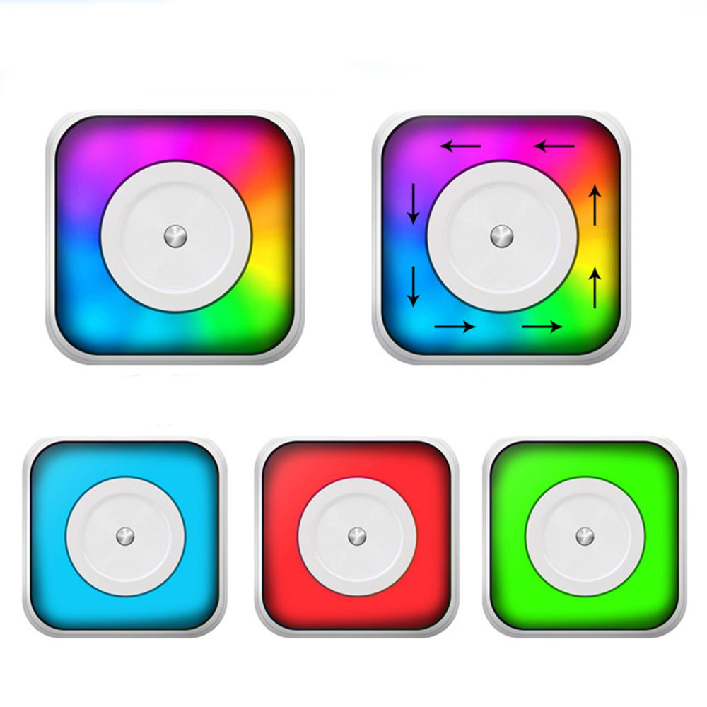 Tragbarer Sofortbild Smartphone Drucker inklusive Druckpapier für iOS/Android mit RGB LED - Weiss