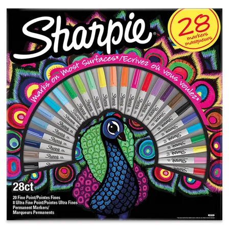 Sharpie Permanentmarker 28er Big Box Pfau