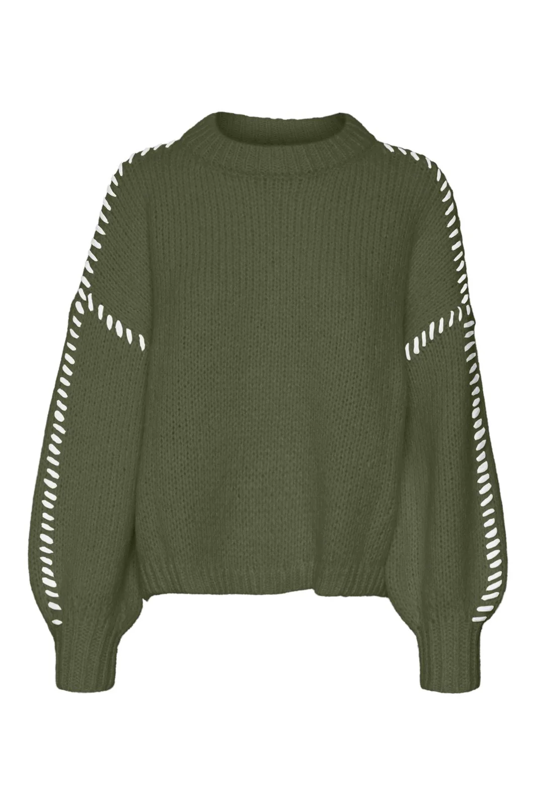 Vero Moda Vmfeng Ls O-Neck Pullover Boo 4598497 cypress w birch