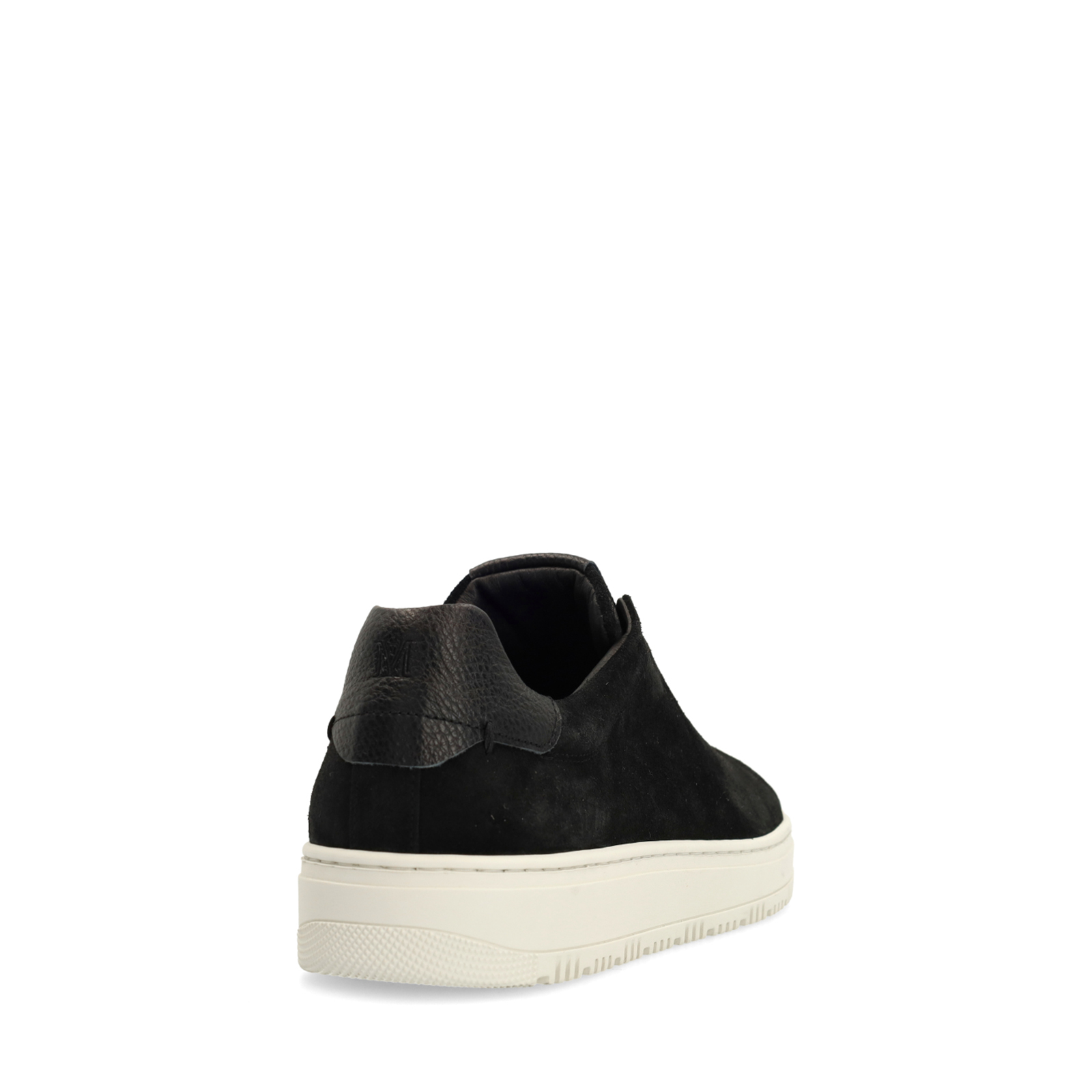 Zwarte suède sneakers