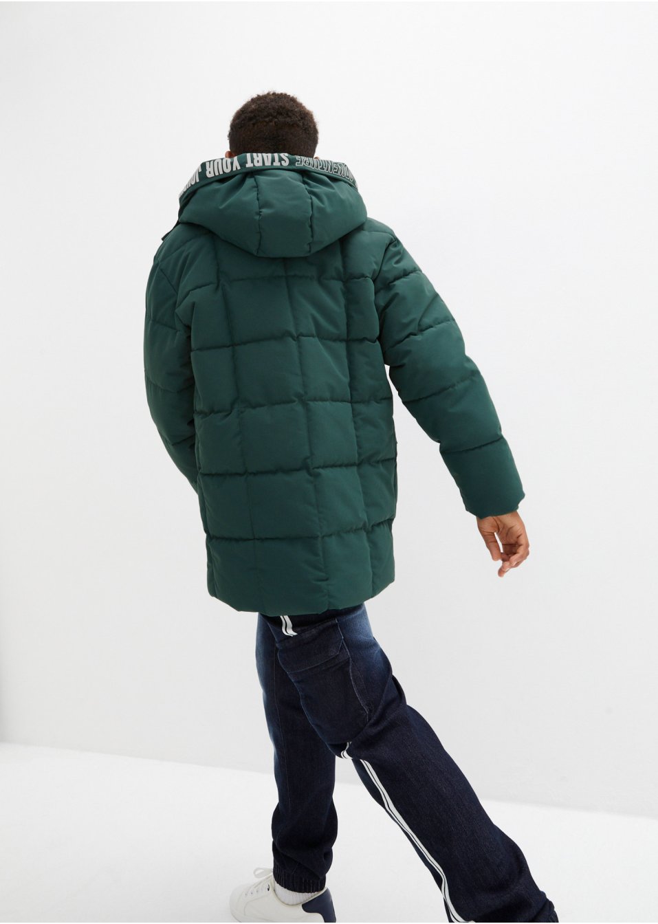Veste longue hiver garçon