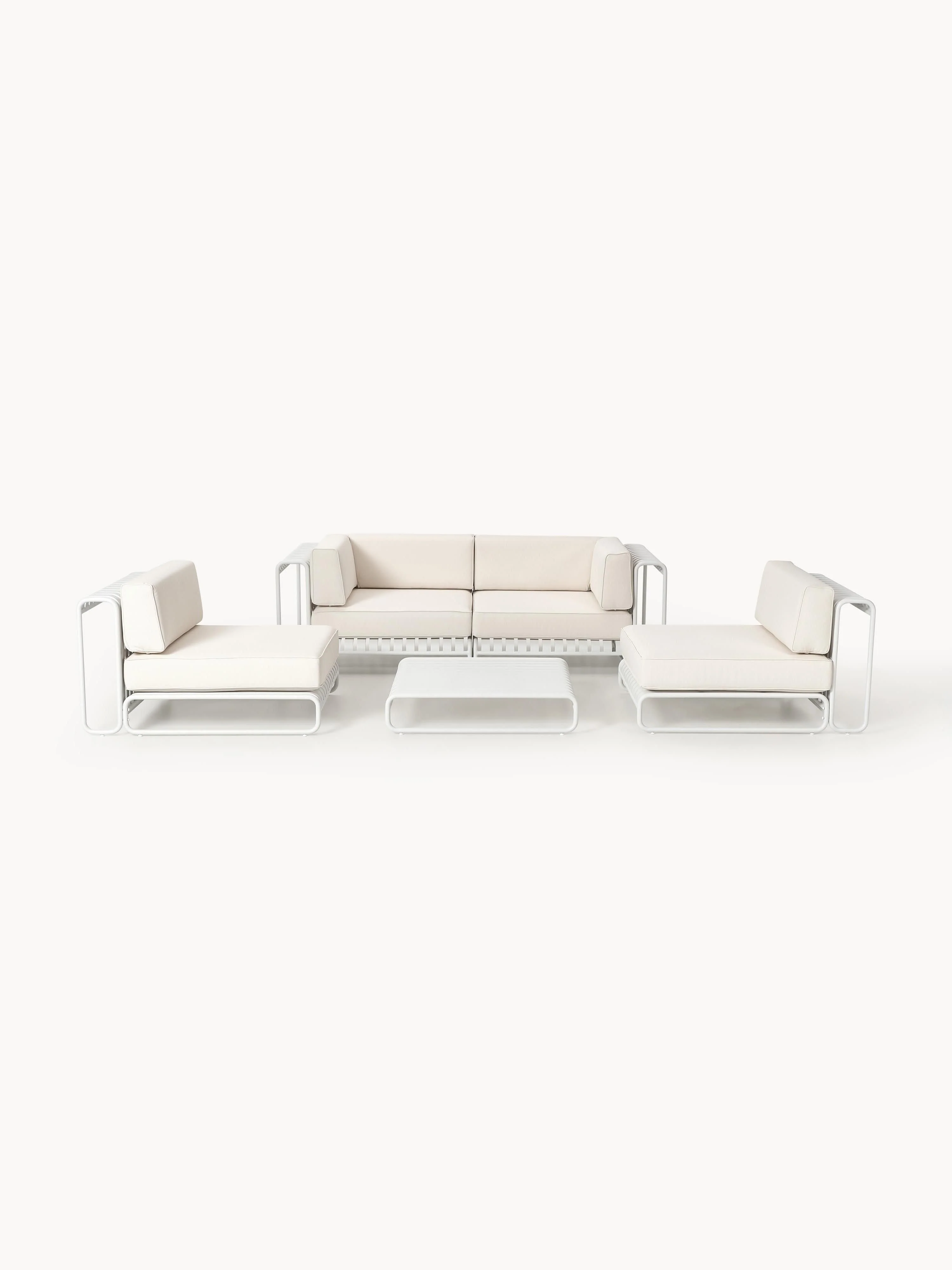 Tuin loungeset Caio, 4-delig