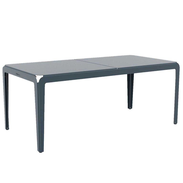 Weltevree Bended tuintafel 180x90 Grey blue