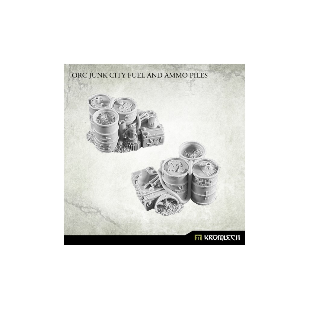 Orc Junk City Fuel and Ammo Piles