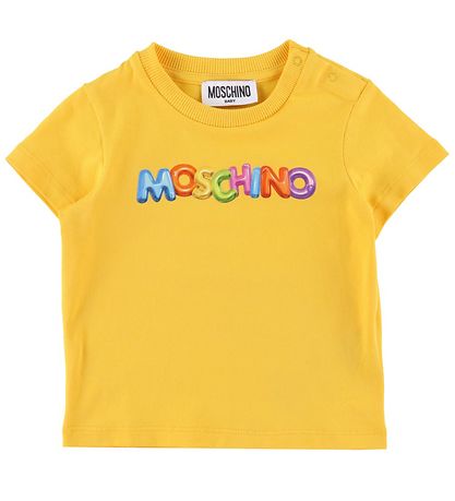 Moschino T-Shirt - Gelb m. Print