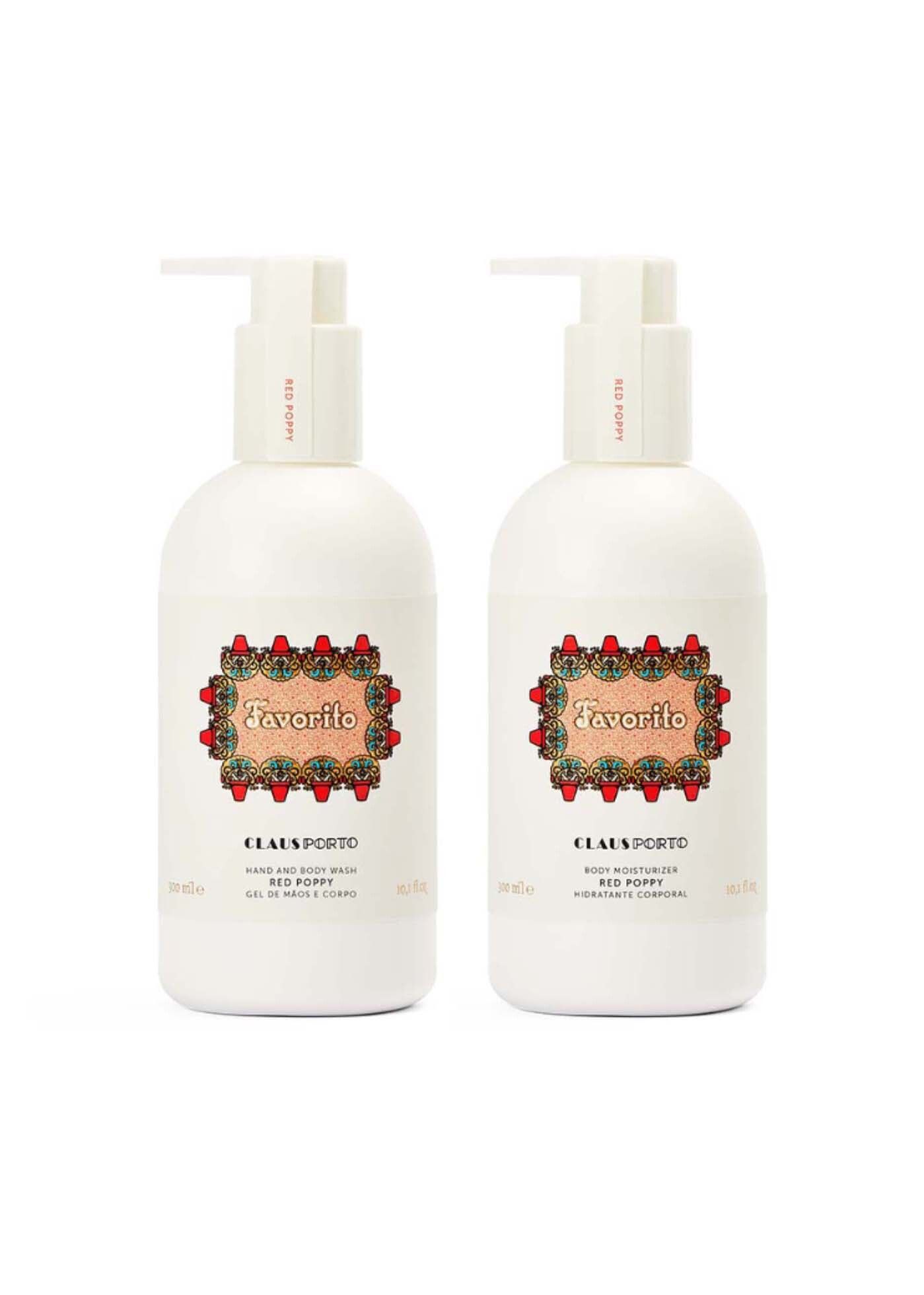 Claus Porto Favorito Red Poppy Duo Set Body Care