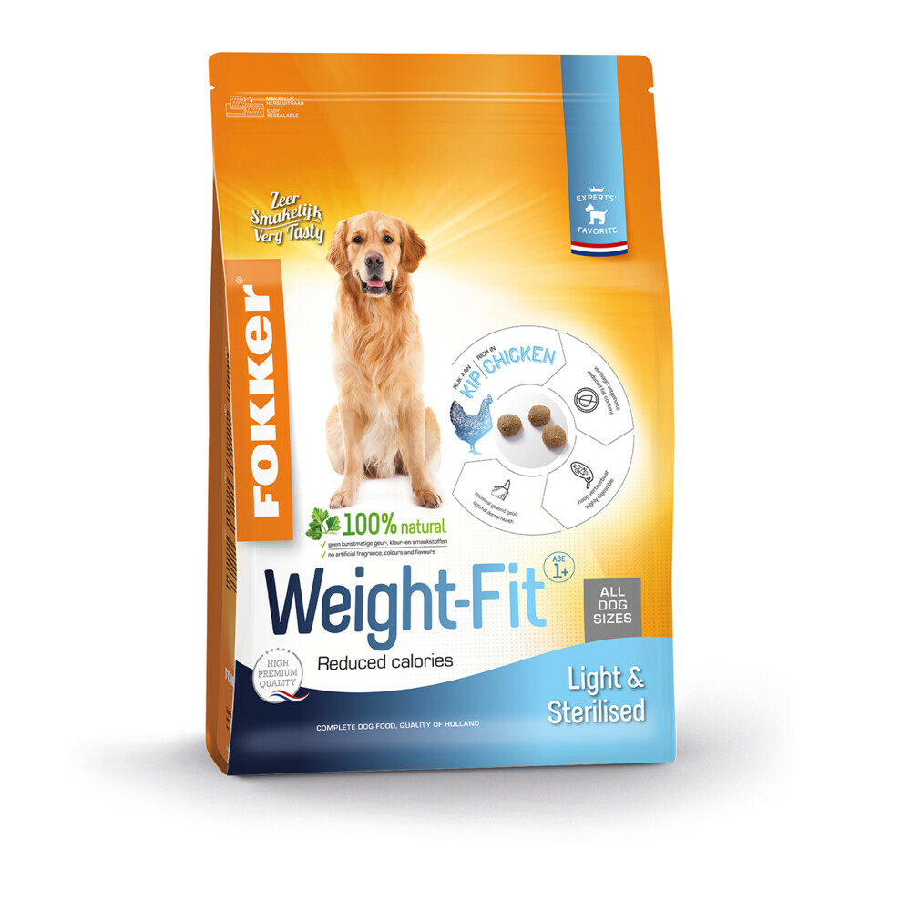 Fokker Hondenvoer Weight-Fit 2,5 kg