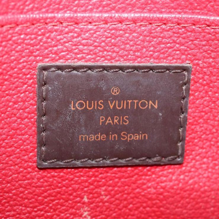 Louis Vuitton Vintage Louis Vuitton Cosmetic Pouch Brown