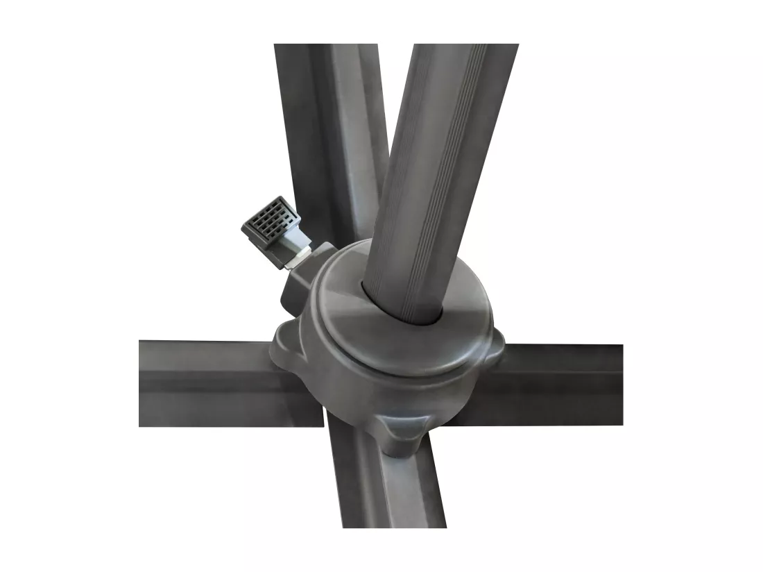 Parasol alu pivotant
