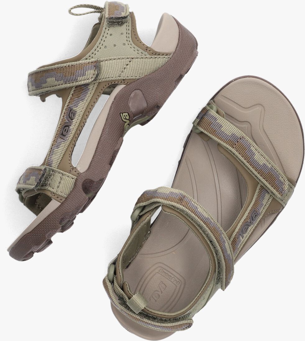 TEVA groene teva sandalen tanza kids