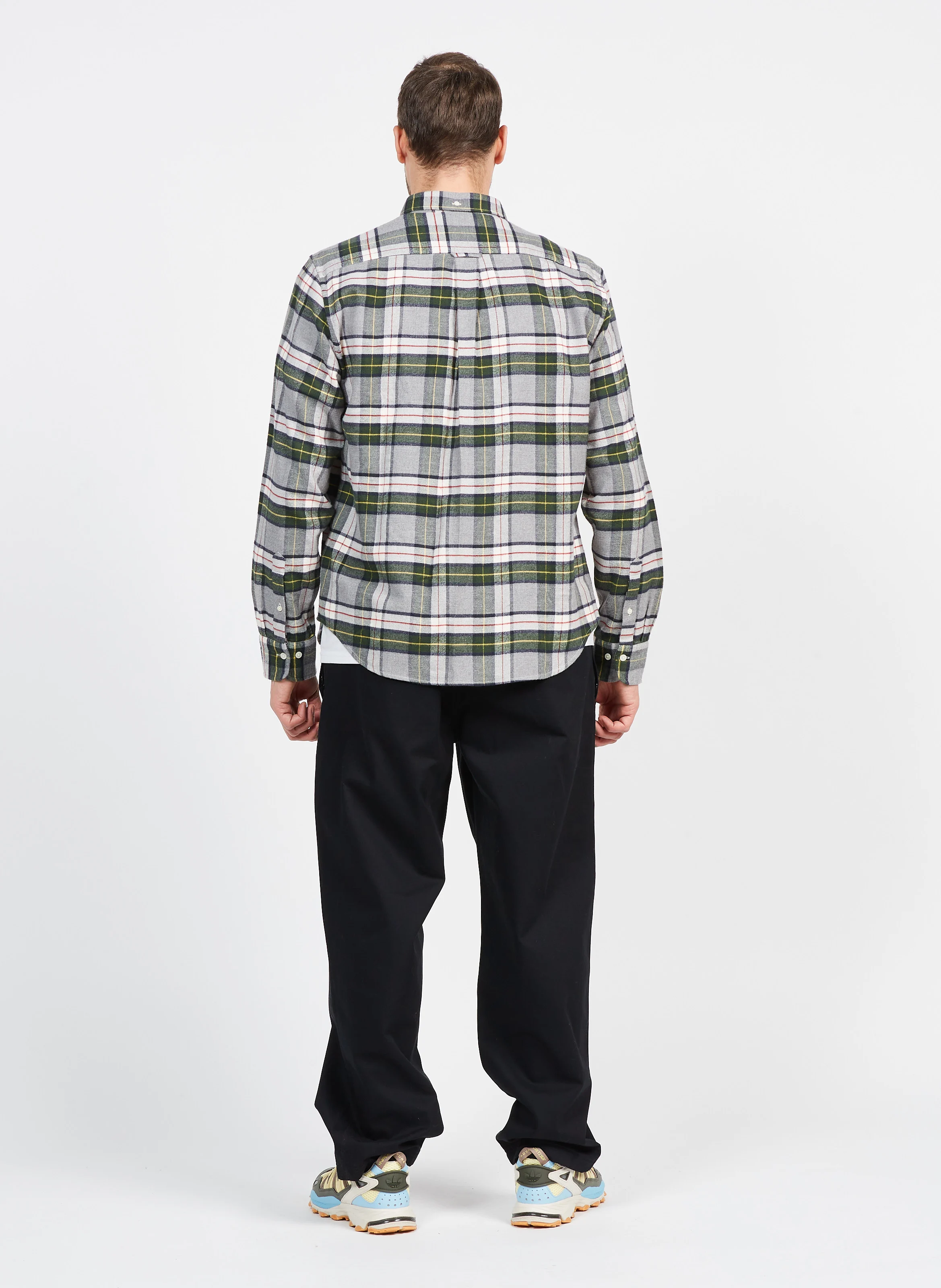 Pantalon large en coton| Noir